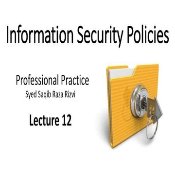 12 security policies