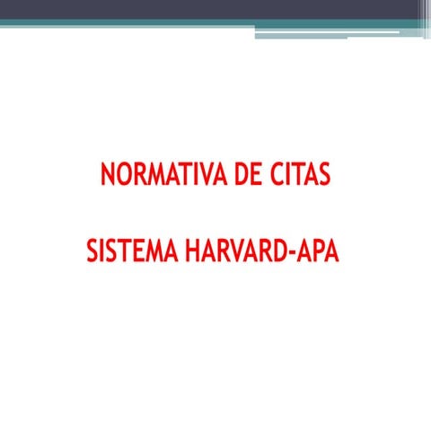 12 sistema de citas harvard