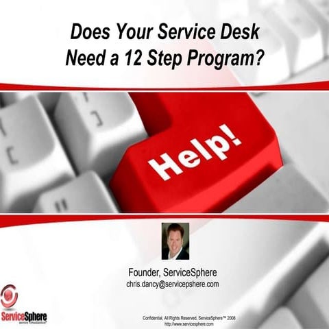 12 Step Program for Codependent Help Desks