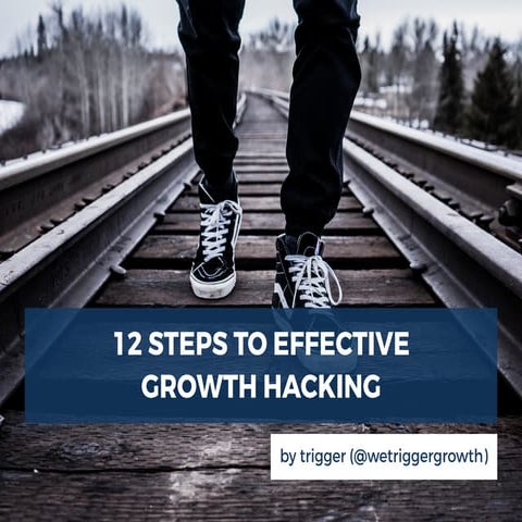 12 Steps to Effective Growth Hacking (www.wepullthetrigger.com)