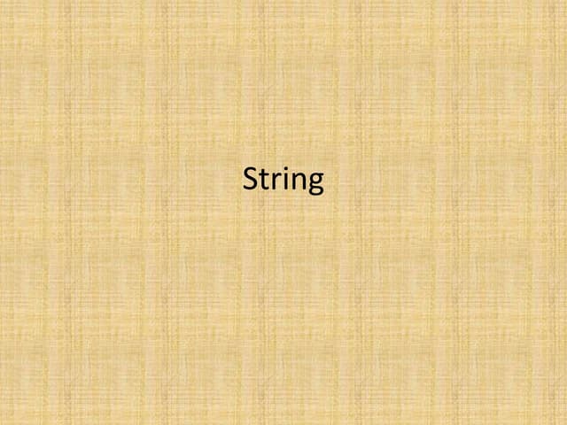12, string
