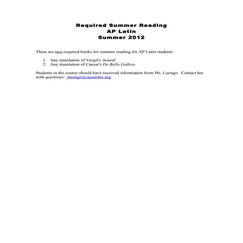12 summer rdg ap latin