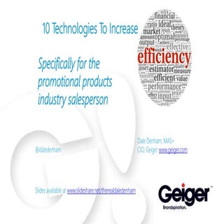 12 technologies to increase efficie...