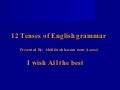 12 tenses of english grammer