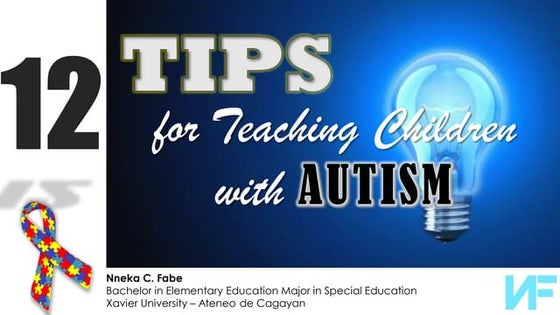 Autism Awareness for Teachers and the Classroom | PPT