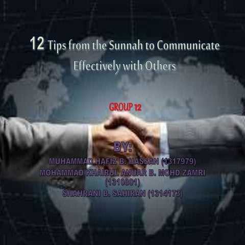 12 tips from the sunnah to communicate effectively