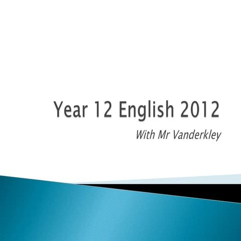 12Transition - My Class Intro