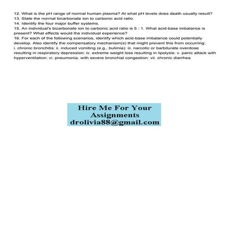 12 What is the pH range of normal human plasma At what pH .pdf