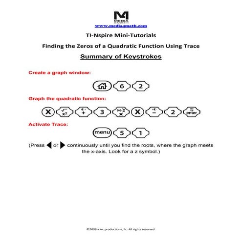 12 zeros quadratictrace