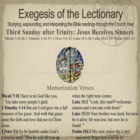 13.06.14 exegesis   trinity 3