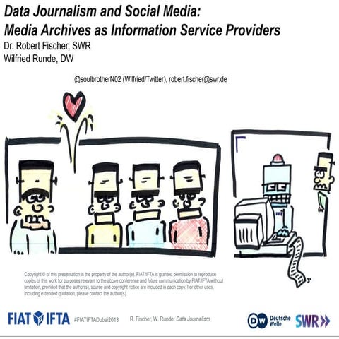 Data Journalism and Social Media, Media Archives as Information Service Provi...
