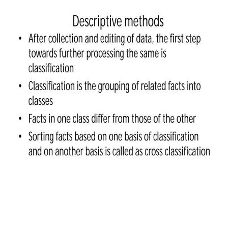 Classification of data | PPTX