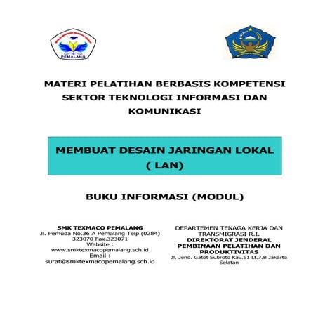 Membuat Desain Jaringan Lokal (LAN)