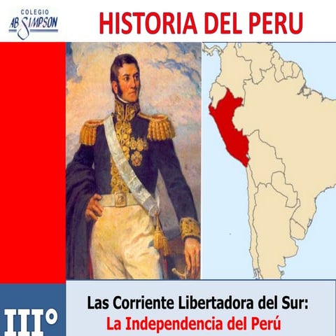 13 . la independencia del peru