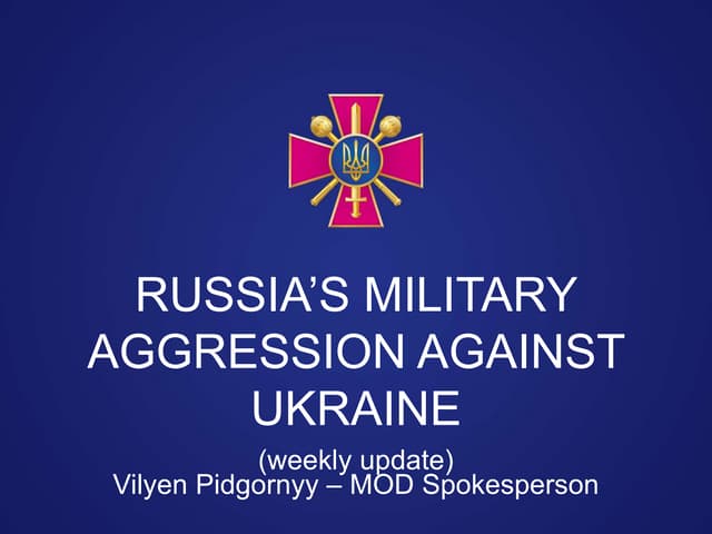 Russia's military aggresiion against Ukraine 13/02