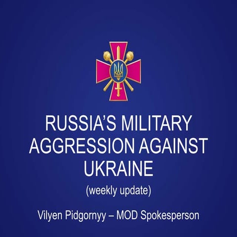 Russia's military aggression against Ukraine
