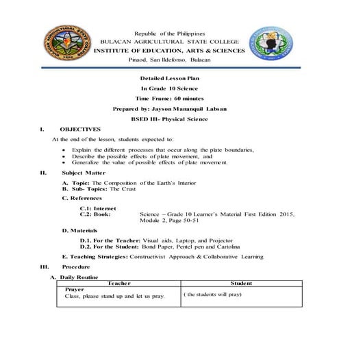 13.layers of the earth (core)