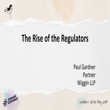 The rise of the regulators | Paul Gardner
