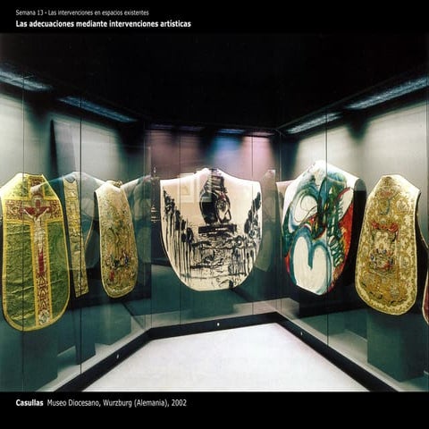 Las adecuaciones mediante intervenciones artísticas