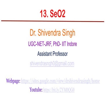 13. SeO2 &amp; raney ni