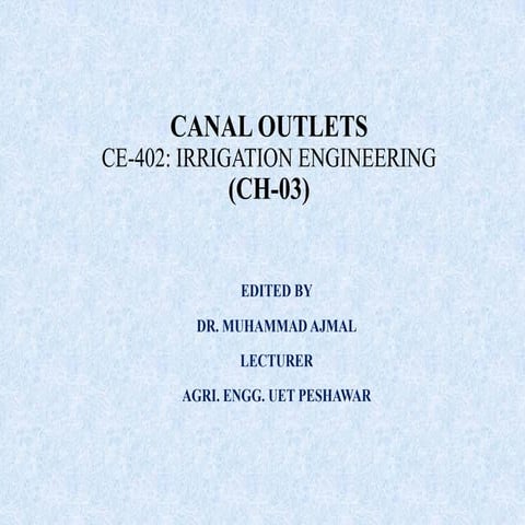 13. Canal Outlets & other Head Regulators.pdf