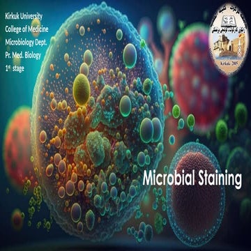 Common staining Techniques, medical biology | PPTX