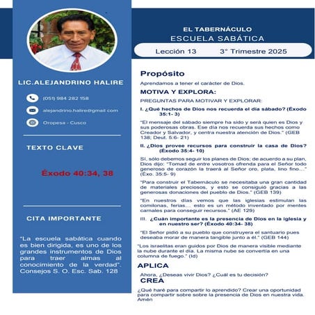 Escuela Sabática Lec. 13. El Tabernáculo.pdf