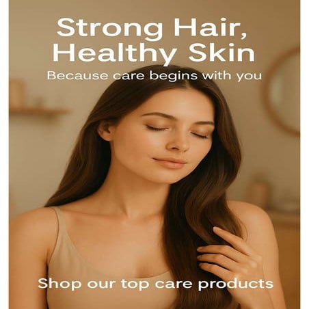 Strong Hair, Healthy Skin: Because Care Begins With You – Nourish, Protect, a...