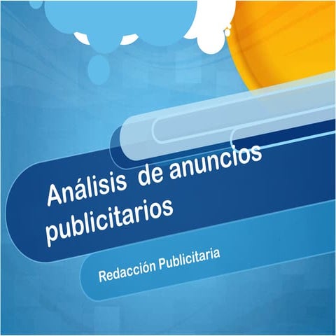 Análisis de anuncios publicitarios 