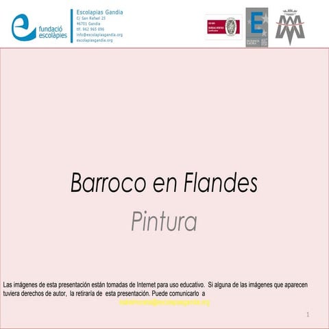 Barroco pintura paises bajos