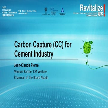 Carbon Capture for Cement Industry | PDF