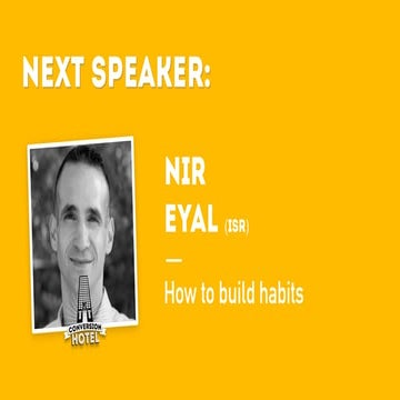 Conversion Hotel 2018 Keynote: Nir Eyal