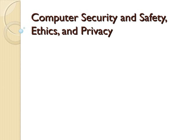 computer security