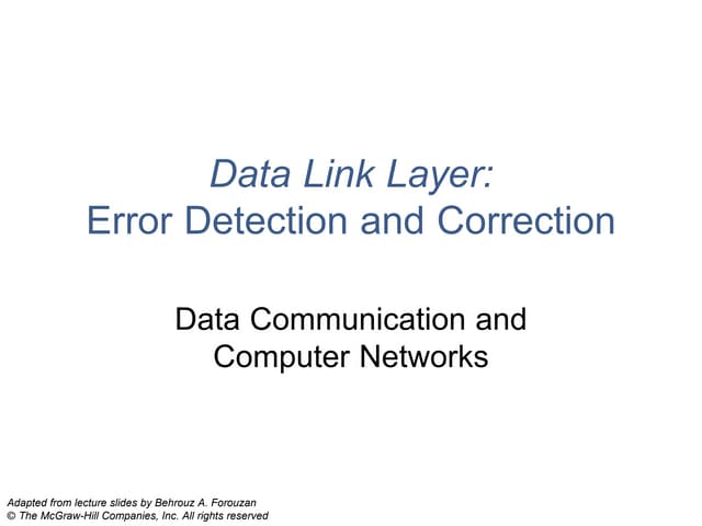 Data links 
