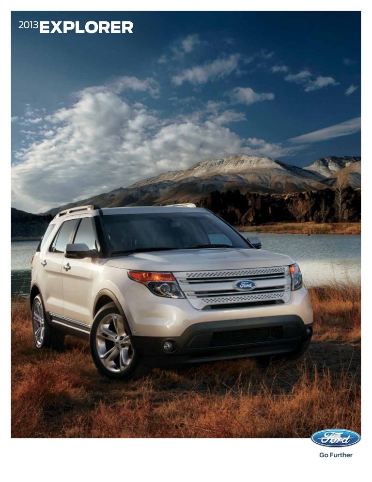 2013 Ford Explorer Brochure Bardstown Ford Dealer
