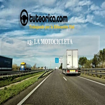13- INTENSIVO: La motocicleta