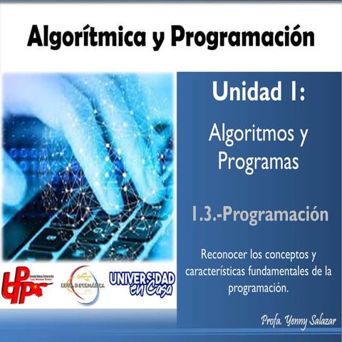 Tema 1.3.- Programación