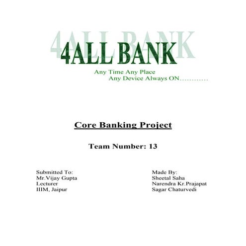 13.project core banking system 
