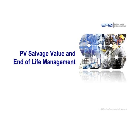 13   pv salvage value and end of life management