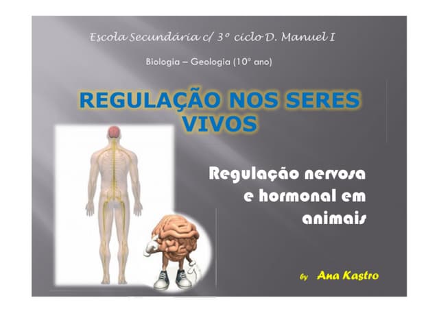 Regulação nos seres vivos - sistema...