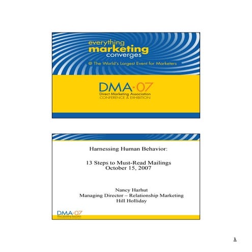 13 Steps To Must Read Mailings