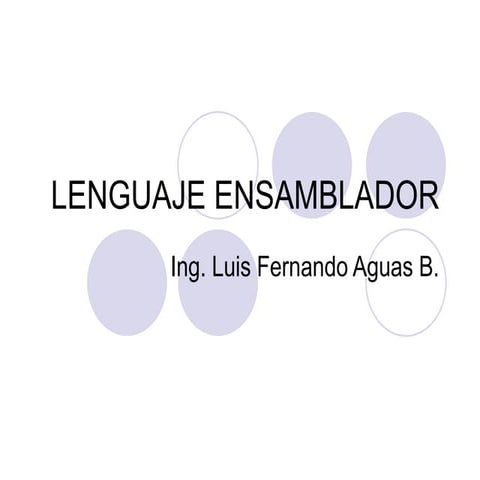 Lenguaje Ensamblador