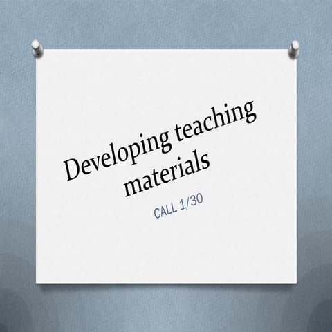 Designing Web Activities Part 2