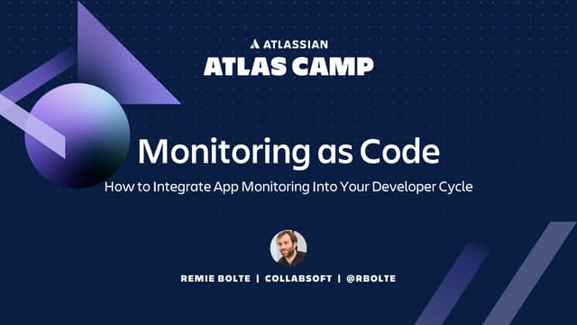 Monitoring As Code: How to Integrate App Monitoring Into Your Developer Cycle