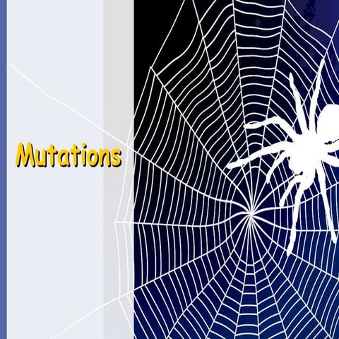 Mutation PPT Grade 10 Third quarter topic