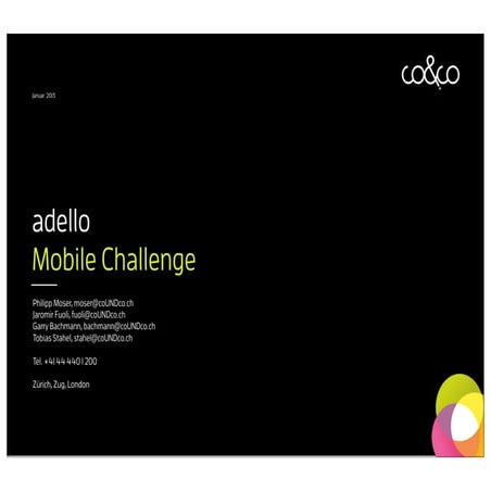 coUNDco -Die Sieges-Präsentation an der adello Mobile Advertising Challenge