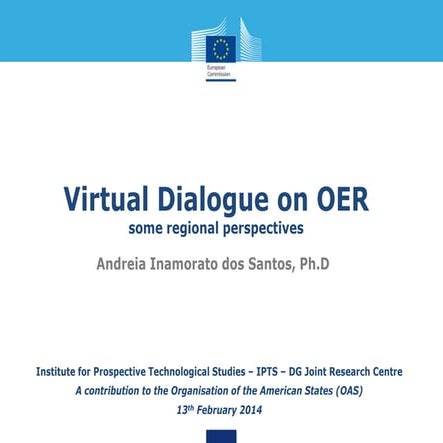 Virtual Dialogue on OER - Organization of the American States