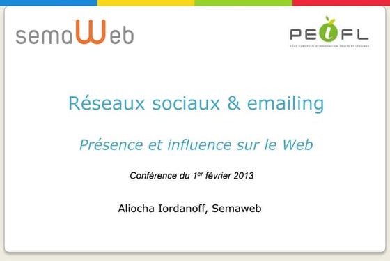 Petit déjeuner "réseaux sociaux & emailing"