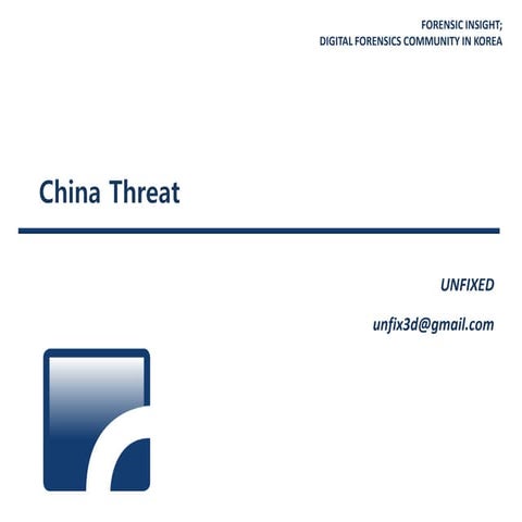 (130202) #fitalk   china threat