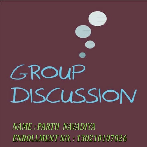 Group Discussion